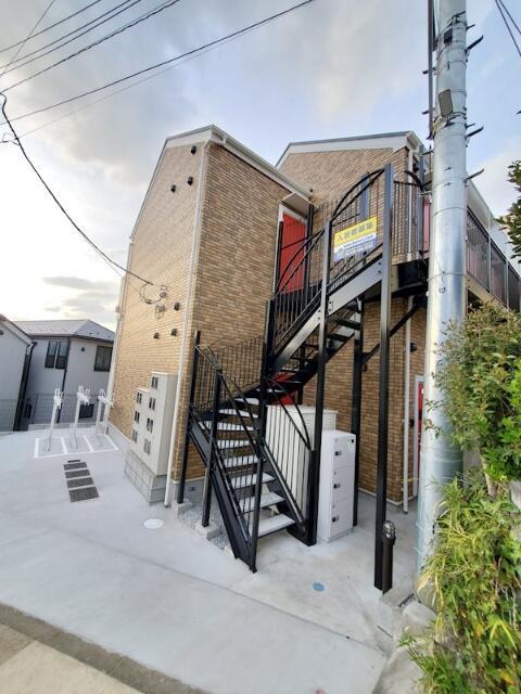 建物外観　おしゃれなレンガ調の外観！?