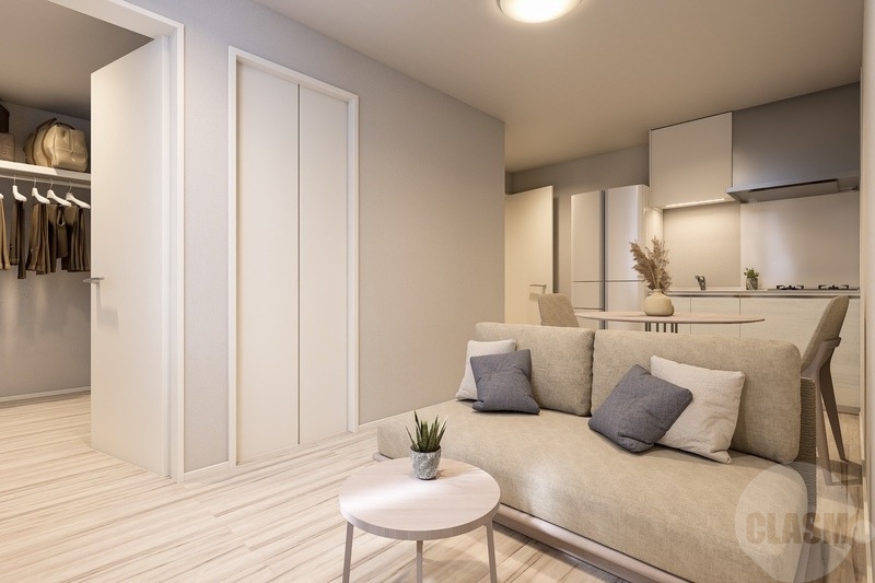 居室・リビング　８帖のリビング