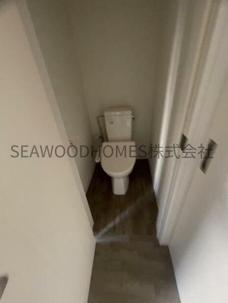 トイレ　温水洗浄便座で冬もひんやりしません☆