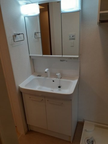 洗面設備　洗面所です