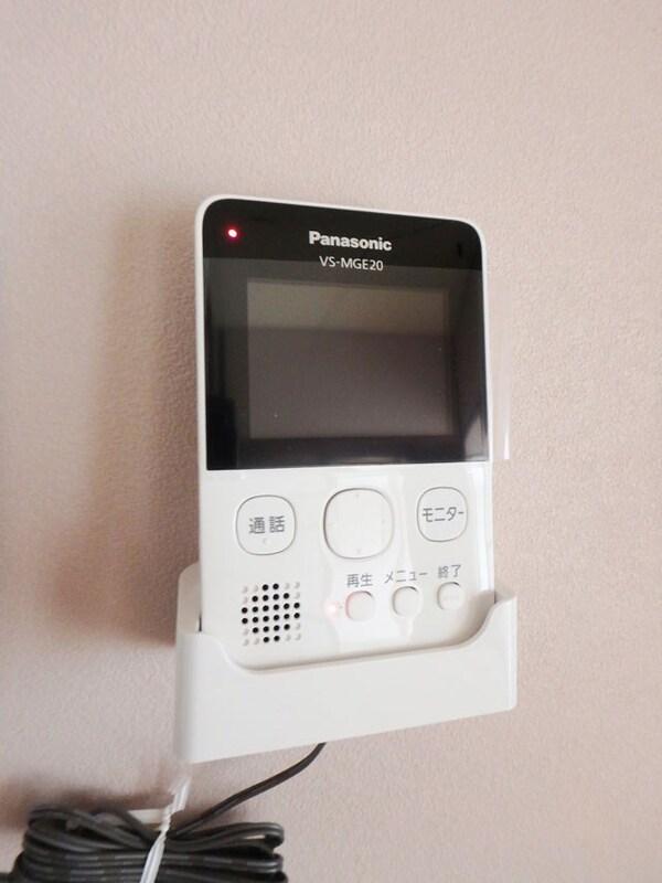 セキュリティ　モニターホン付きで来客時も安心☆
