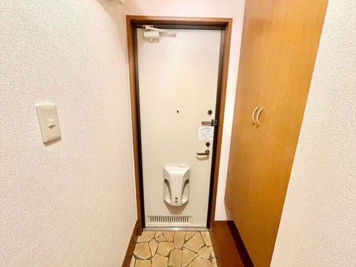 玄関　玄関 シューズボックス付き