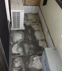 バルコニー　開放的で明るい空間を演出してくれるバルコニーです