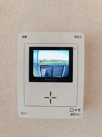 セキュリティ　防犯設備カラーTVモニターホン