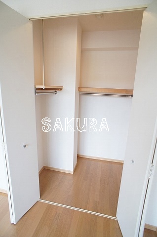 収納　お荷物の多い方でも安心のクローゼット付き♪