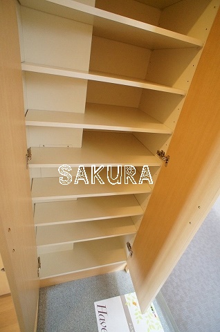 玄関　大容量のシューズボックス♪