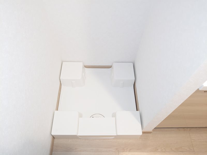 洗面設備　洗濯機置場