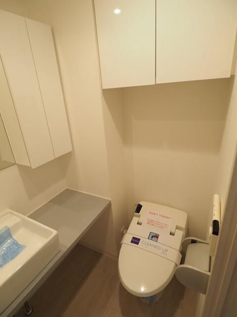 トイレ　ゆったりとした空間のトイレです