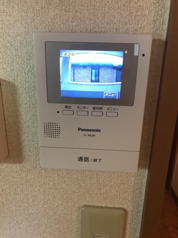セキュリティ　TVモニター付きで安心です☆