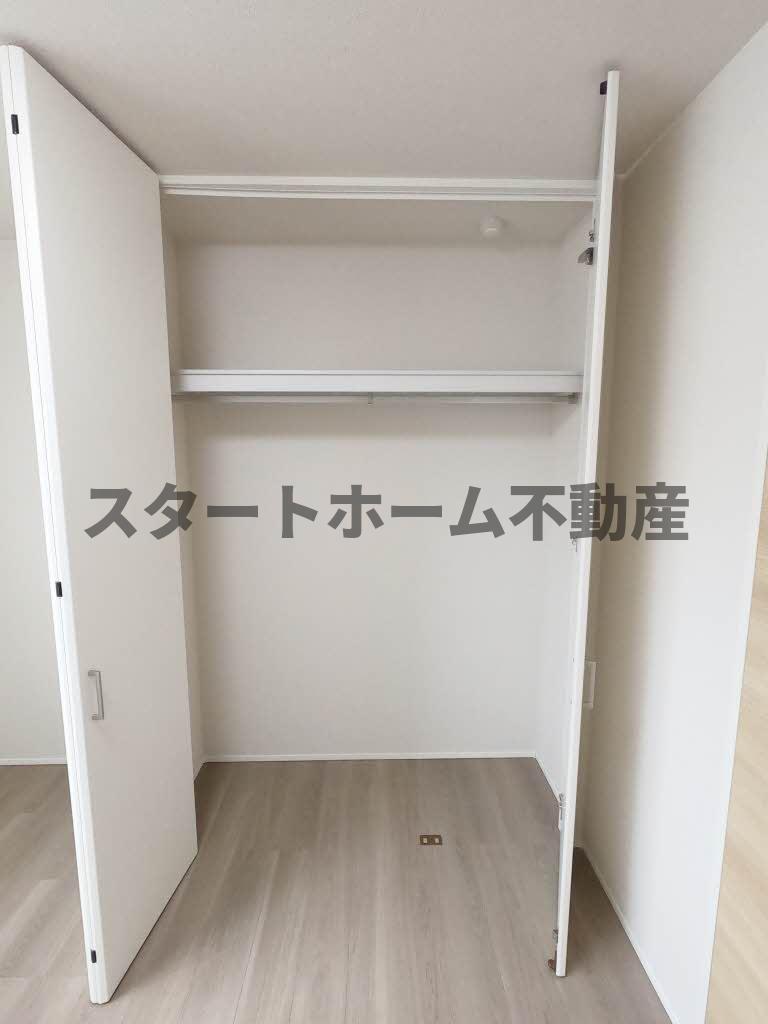 収納　十分な収納スペースがあります