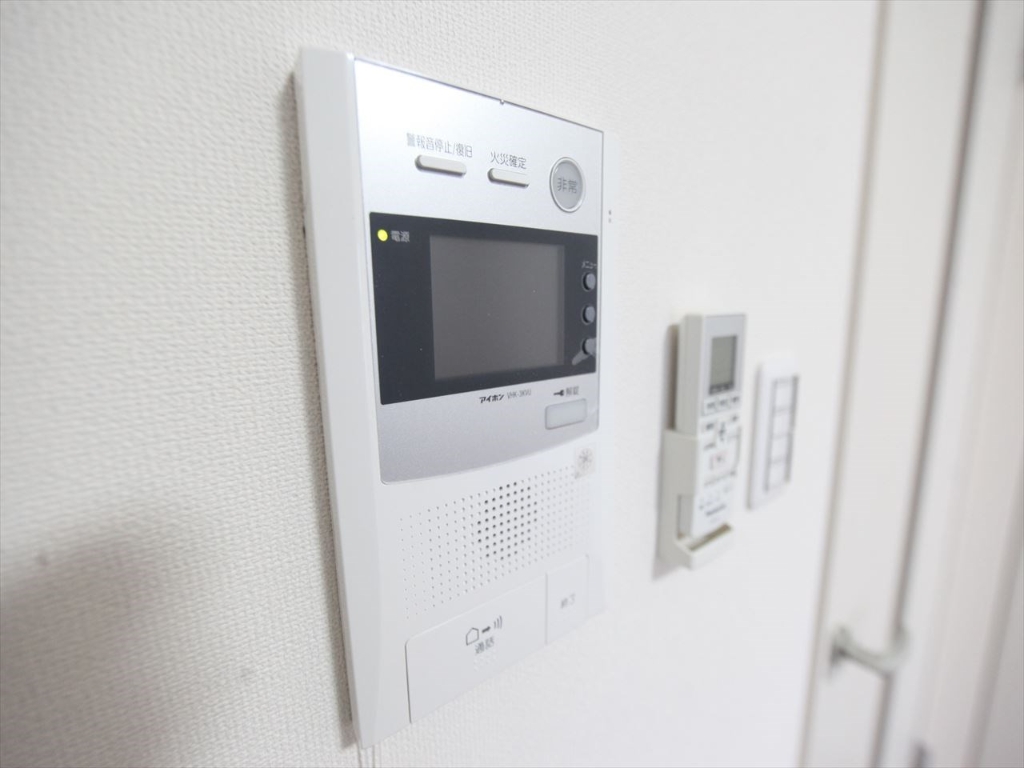 セキュリティ　ＴＶモニター付インターホン完備