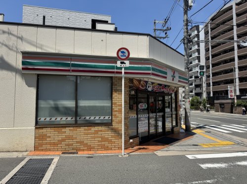 コンビニ　セブンイレブン 大阪筆ヶ崎町店（コンビニ）まで466m