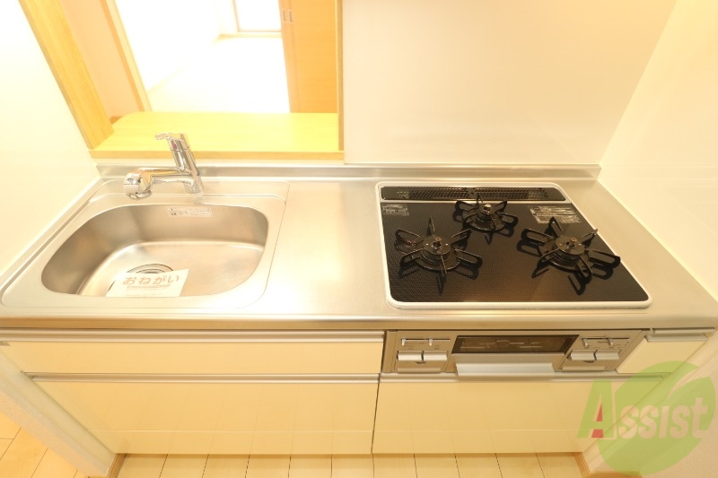 キッチン　効率良くお料理が楽しめる、機能的なキッチン空間。