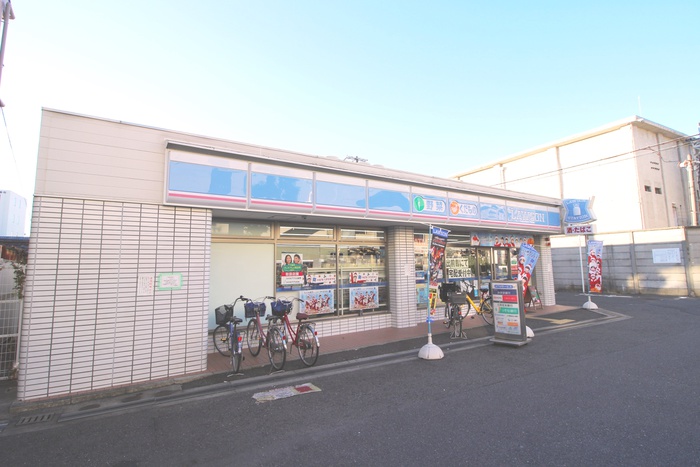 コンビニ　ローソン 矢田駅前店（コンビニ）まで270m
