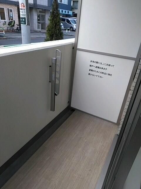 バルコニー　バルコニー付きです