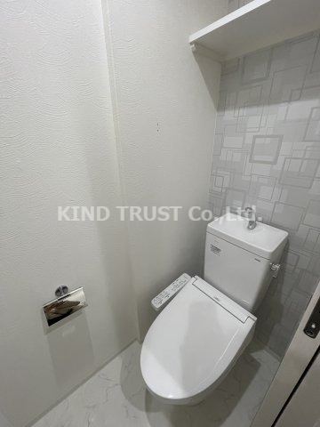 トイレ　ゆったりとした空間のトイレです