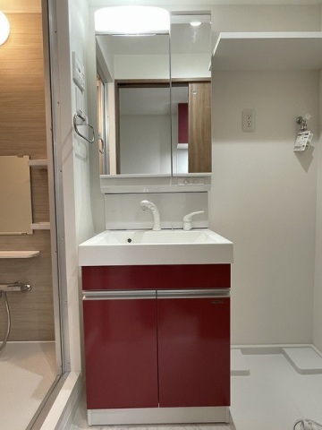 洗面設備　※他部屋の写真です。現況優先。