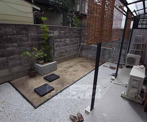 バルコニー　広い庭が魅力です。
