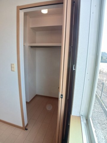収納　たっぷりとした収納スペースです