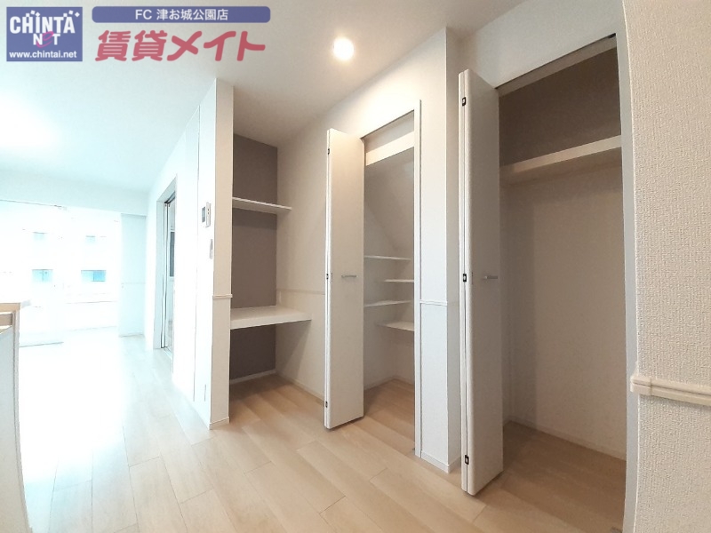 収納　同一タイプ部屋写真