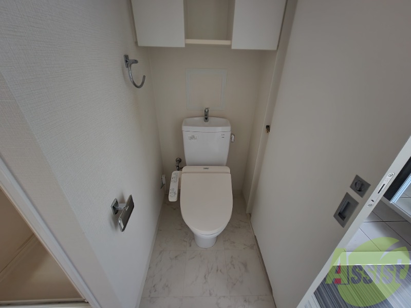 トイレ　快適に使用できる、清潔感にこだわったトイレです。