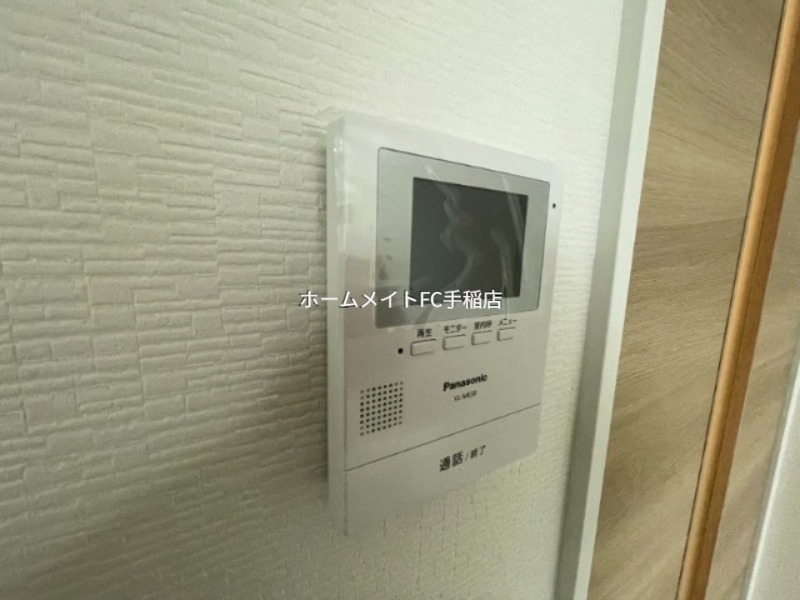セキュリティ　モニター付きインターホン♪