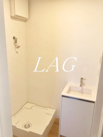 洗面設備　洗面台です。