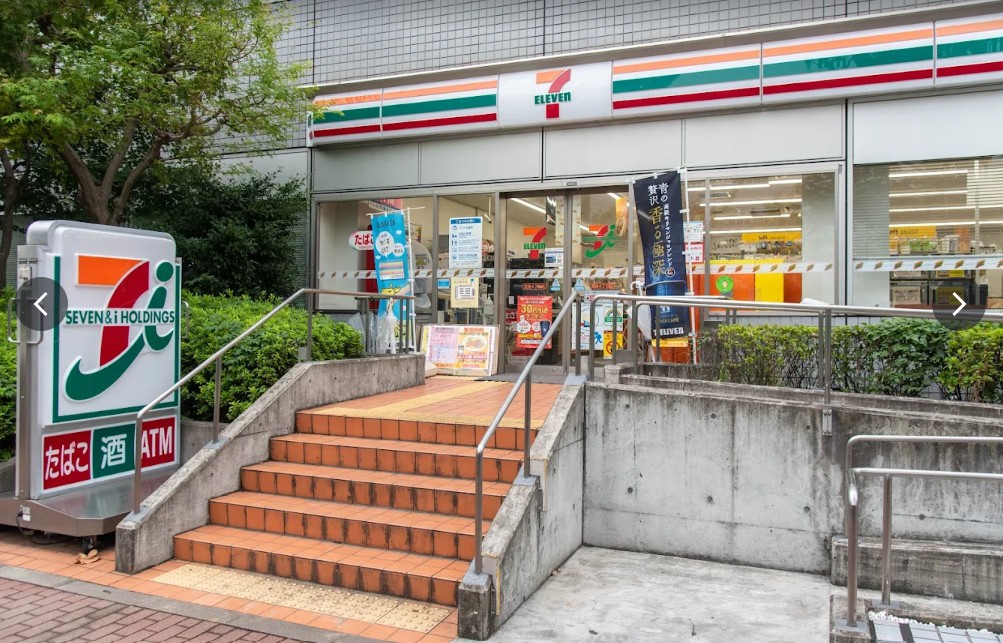 コンビニ　セブンイレブン芝浦4丁目店（コンビニ）まで200m