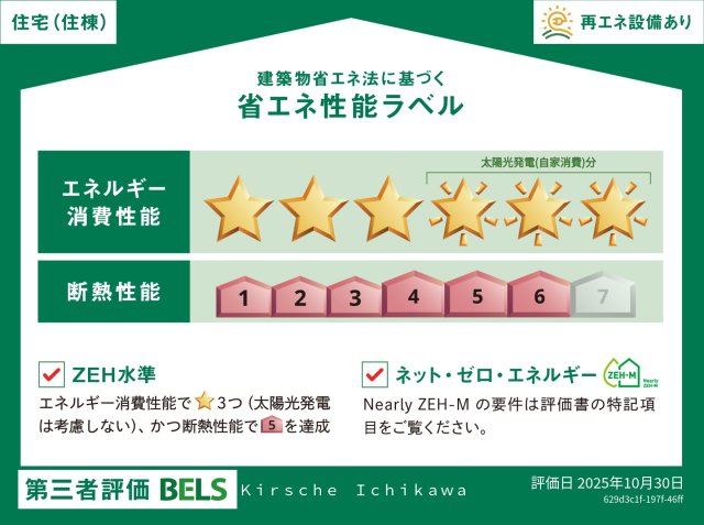省エネ性能ラベル　★耐震耐熱に優れた旭化成ペット共生ヘーベルメゾン★