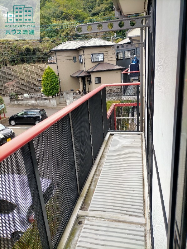 バルコニー　※別号室の写真になります。