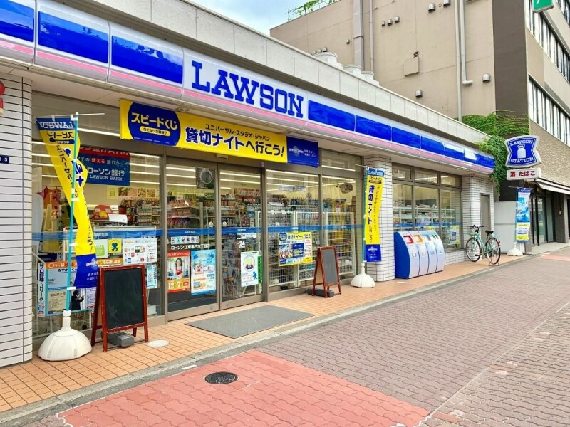 コンビニ　ローソン江東亀戸6丁目店（コンビニ）まで572m