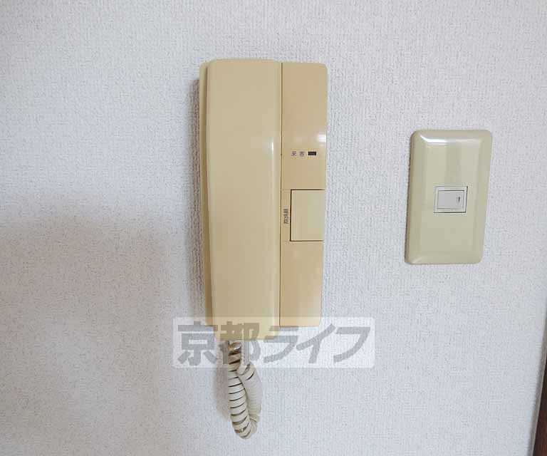 セキュリティ　来客時も安心です。