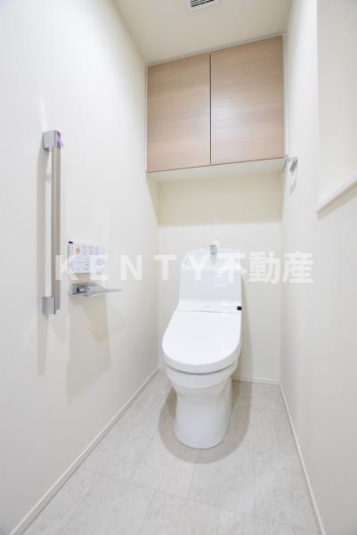 トイレ　ゆったりとした空間のトイレです