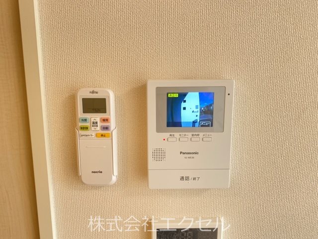 セキュリティ　安心のカメラ付きインターホン♪