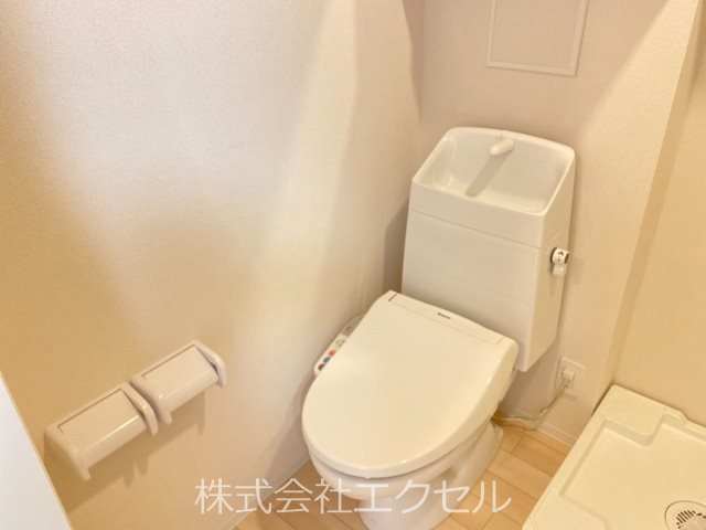 トイレ　嬉しい温水洗浄便座のトイレ♪