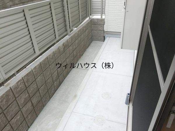 バルコニー　広いバルコニー！