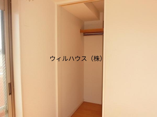 収納　ウォークインクローゼット！