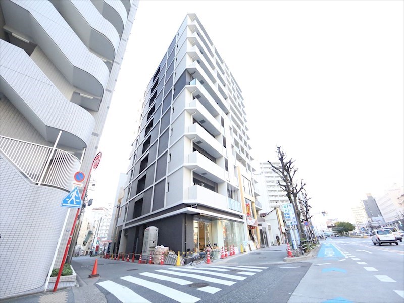 建物外観　外観　宅配ＢＯＸ　オートロック　防犯カメラ