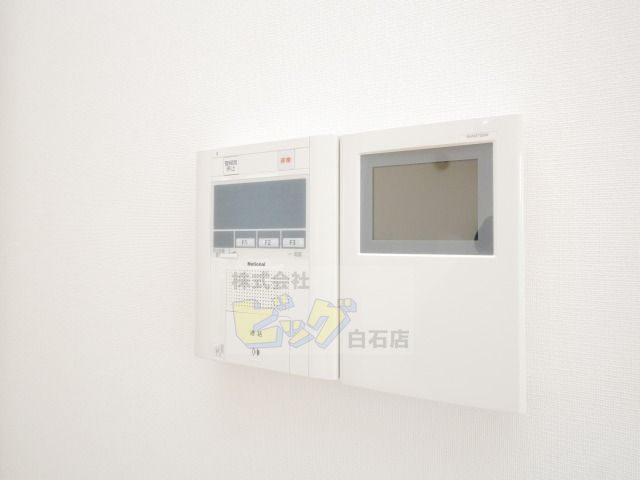 セキュリティ　モニター付きインターホン完備しています♪