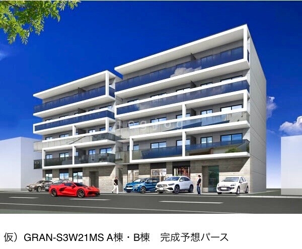 建物外観　外観パース