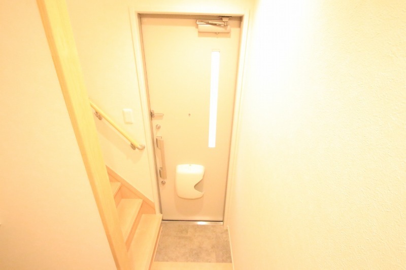 玄関　明るい玄関です