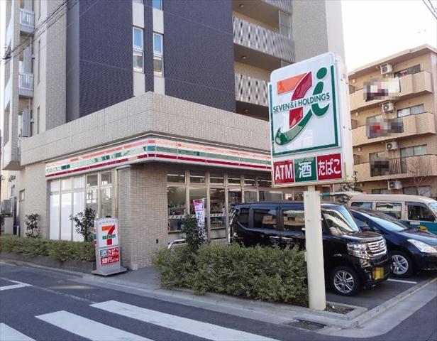 コンビニ　セブン－イレブン　大田区多摩川２丁目店（コンビニ）まで450m