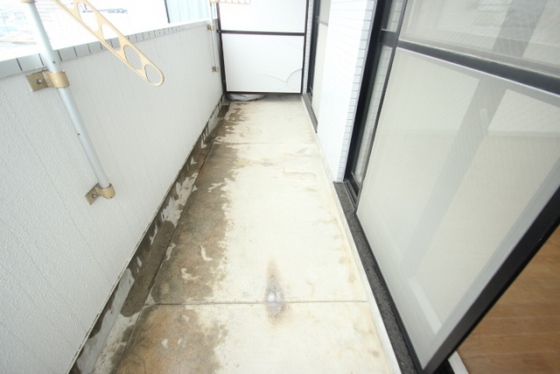 バルコニー　※別部屋の写真です
