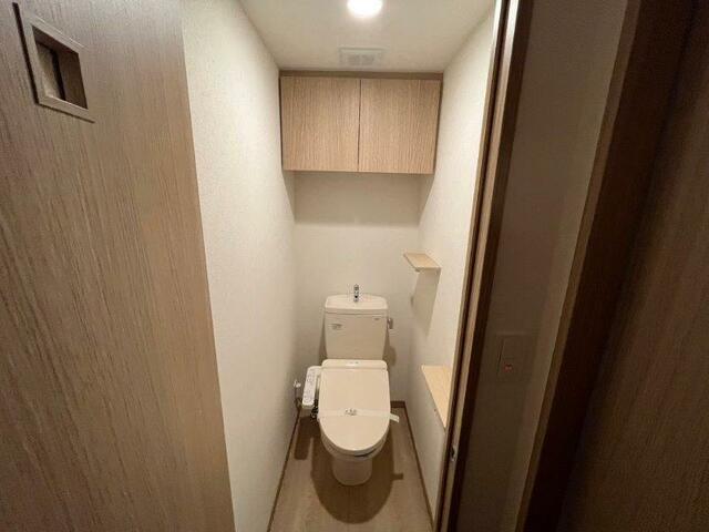 トイレ　ゆったりとした空間のトイレです