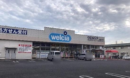 ドラックストア　ウエルシア神栖知手店（ドラッグストア）まで426m