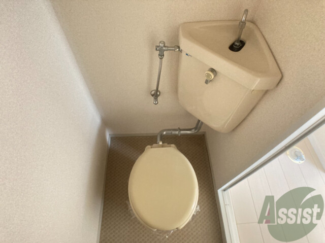トイレ　シンプルなトイレです。毎日お世話になっています。