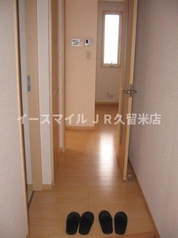 玄関　明るい玄関です