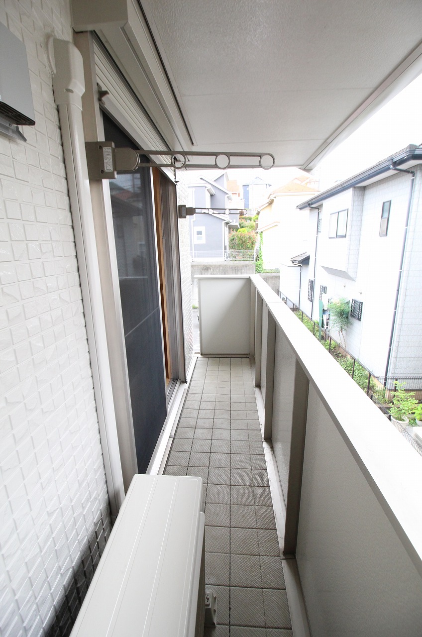 バルコニー　別の部屋の写真です