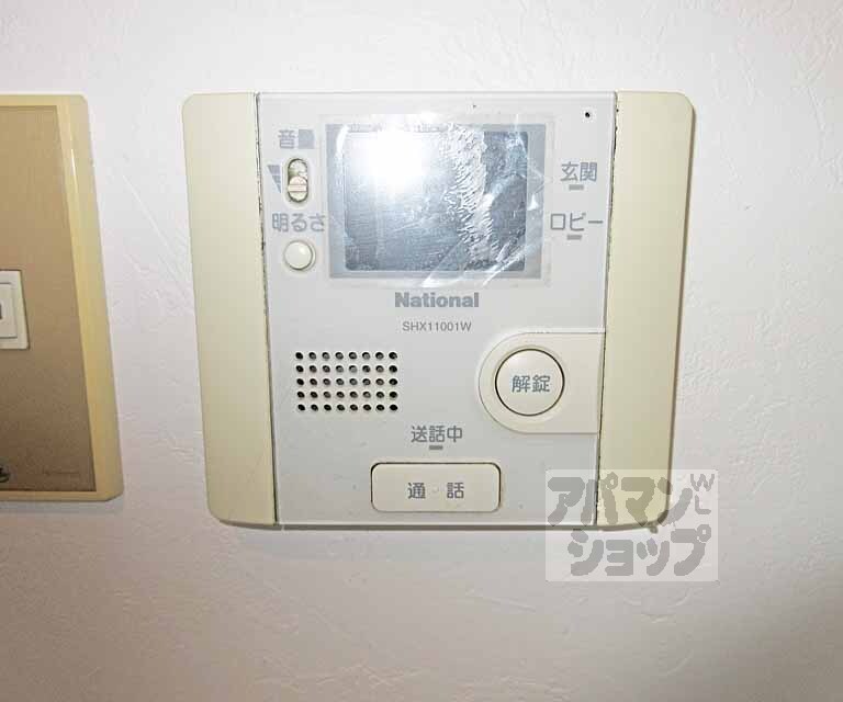セキュリティ　防犯面でも安心です