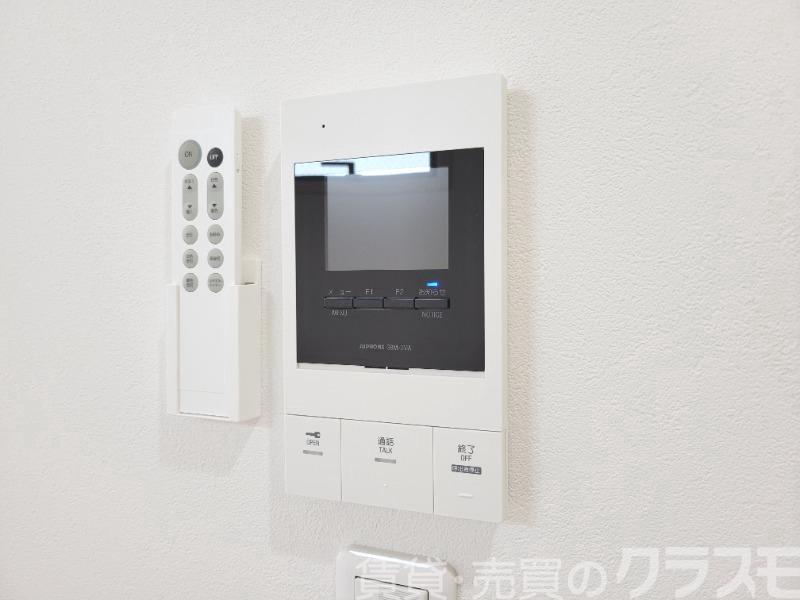 セキュリティ　来訪者が確認できるモニターホン♪